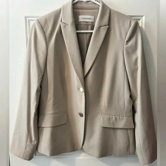 Calvin Klein Khaki Blazer - Picture 1 of 6